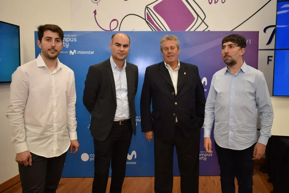 Juan Manuel Petrissans, Fernándo Leis, Enrique Antia y Ever Miguez