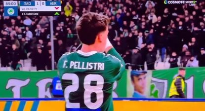 La canción para Facundo Pellistri de los hinchas de Panathinaikos&nbsp;