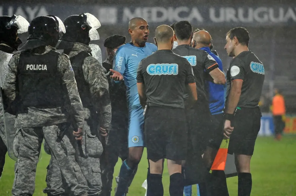 Diego Arismendi encabezó las protestas del final