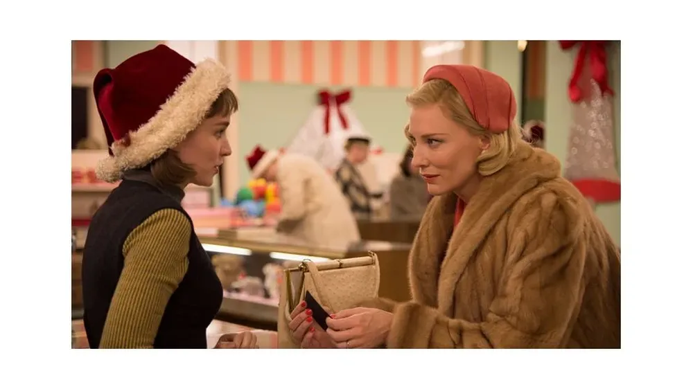 Rooney Mara y Cate Blanchett son las protagonistas de Carol, que en Uruguay se estrenará en febrero