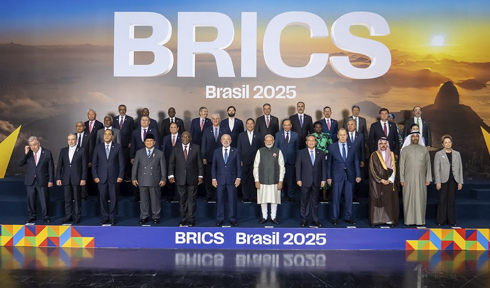 Yamandú Orsi﻿ durante encuentro del Brics&nbsp;