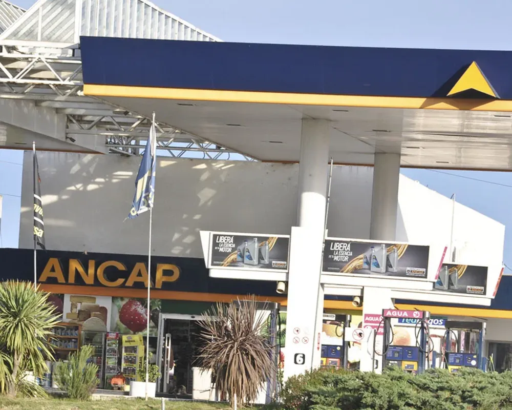 Ancap a las afueras de Rocha que asaltaron los delincuentes