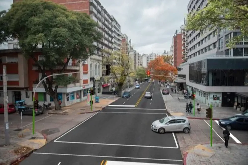 Esta es la proyección de como quedaría 21 de Setiembre