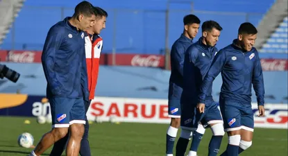 Luis Suárez, Leandro Lozano, Torito Rodríguez y Laborda