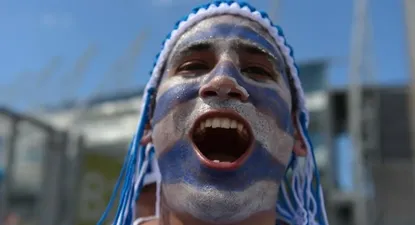 El Observador | Hinchas uruguayos en el debut en Brasil