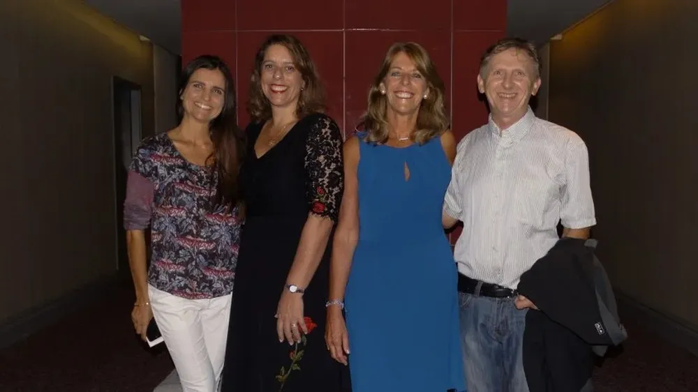 Florencia Ferrari, Ana Maria Sciandro, Marianela Sciandro y José Stiwak