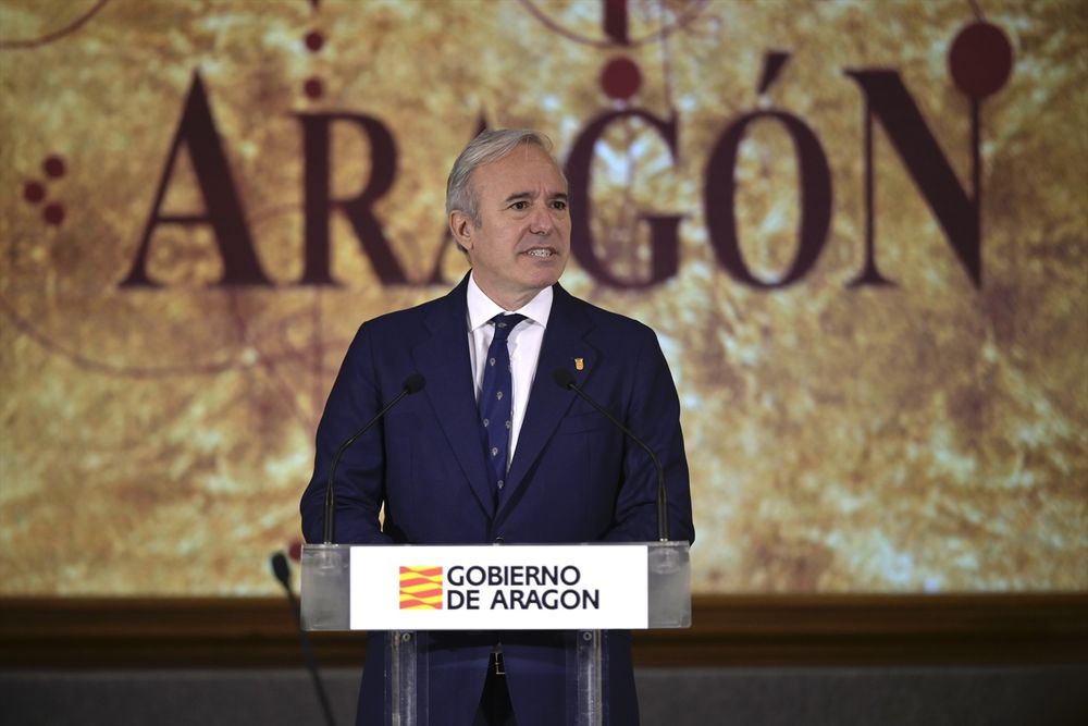 Jorge Azcón, presidente de Aragón y dirigente del Partido Popular.