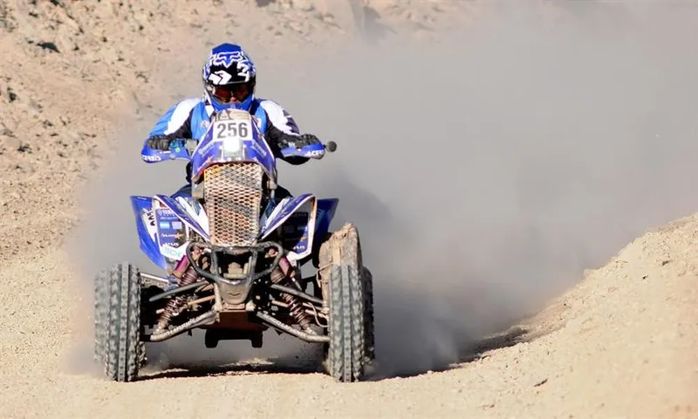 Sergio Lafuente en el Dakar 2014