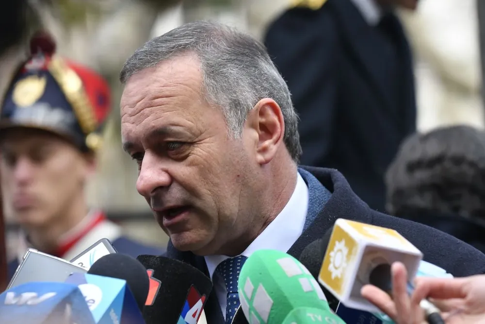 Archivo. El secretario de Presidencia, Álvaro Delgado