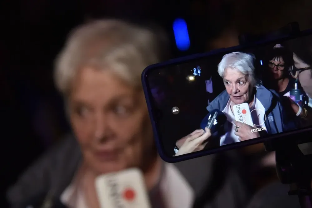 Lucía Topolansky, exministra y exvicepresidenta de la República