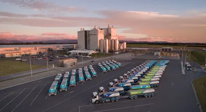 Complejo industrial de Fonterra.