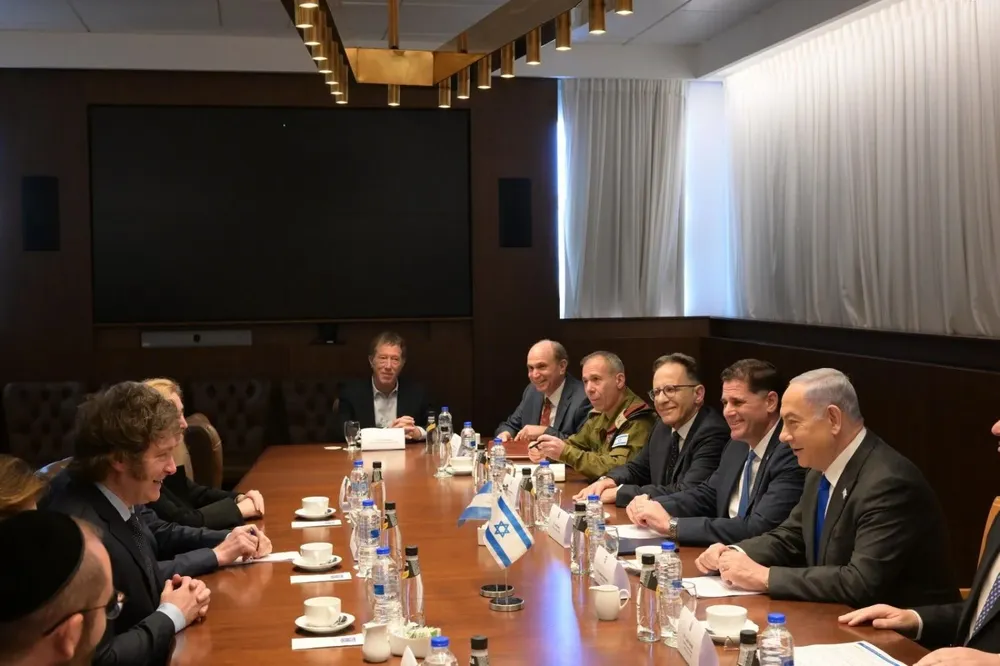 Javier Milei se reunió con el primer ministro israelí Benjamin Netanyahu