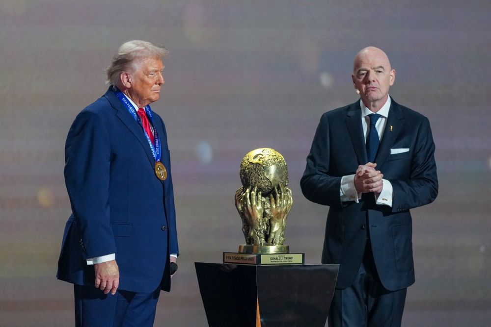 El Premio de la Paz de la FIFA para Donald Trump