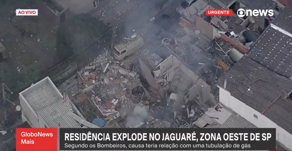 Las imágenes de la explosión en San Pablo&nbsp;