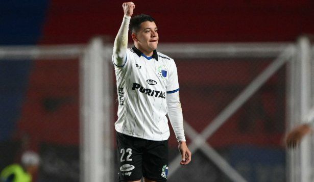 Diego García, delantero de Liverpool que juega en Copa Libertadores