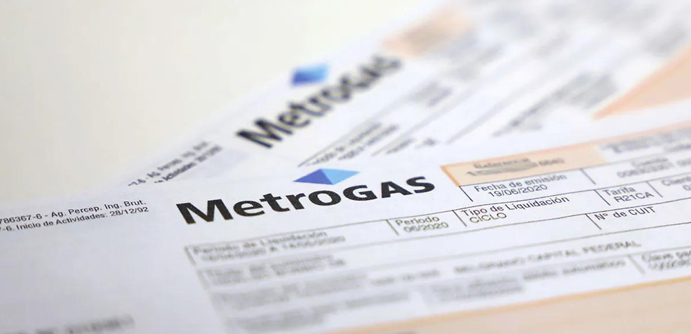 Factura Metrogas