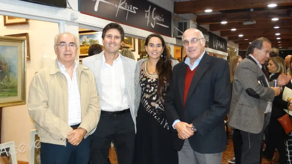 José Luis Martín, Rodolfo Pettirossi, Ana Laura Bouzout y Aurelio Fernández