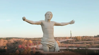 El proyecto del Cristo redentor en Madrid, de más de 30 metros de altura.