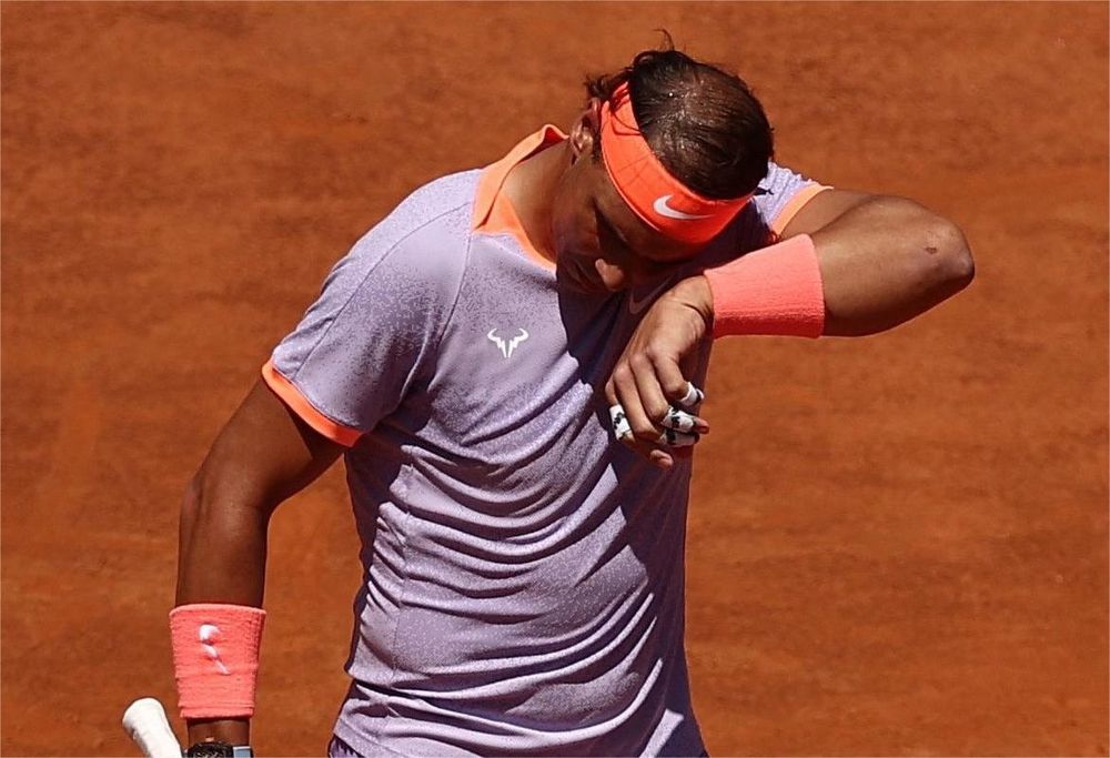 Rafael Nadal se despide de Roma.