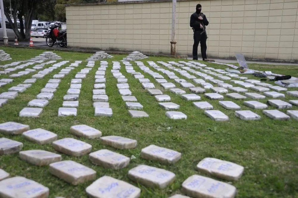 Incautación de pasa base