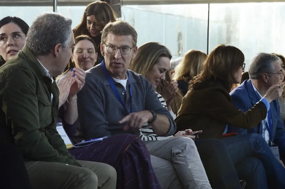 El presidente del Partido Popular, Alberto Núñez Feijóo.