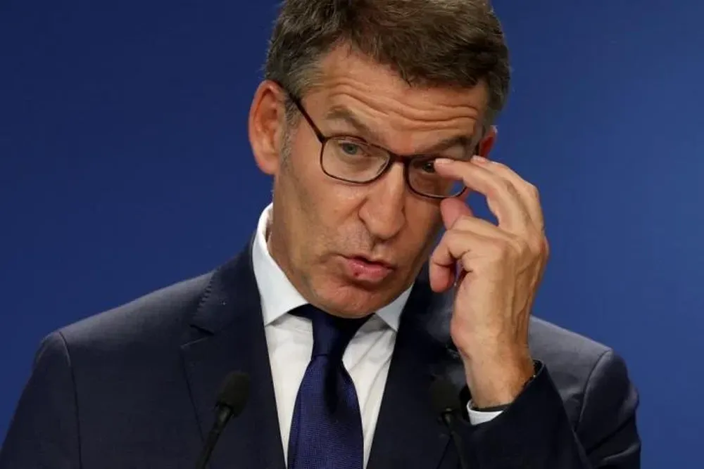 El líder del PP, Alberto Núñez Feijóo