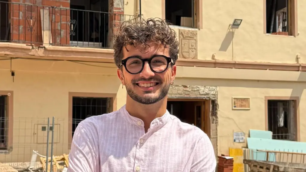 Raúl Martínez, el joven alcalde de Zarra, en Valencia.
