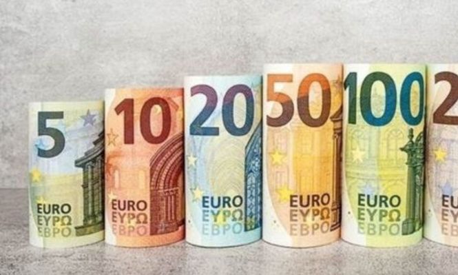 Billetes de Euros.&nbsp;