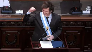 El presidente Javier Milei