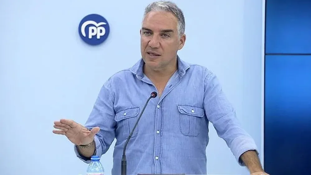 Elías Bendodo, coordinador del PP.
