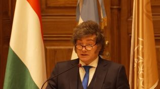 Antes de regresar a la Argentina, Milei destacó la afinidad de valores con Hungría