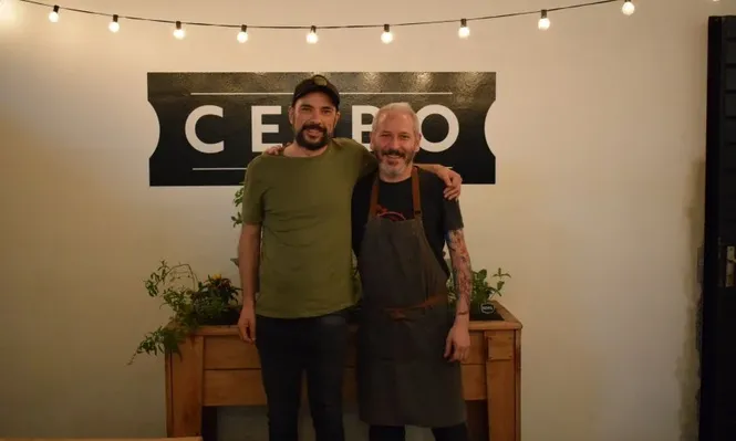 Diego Carballo y Walter Deshayaes