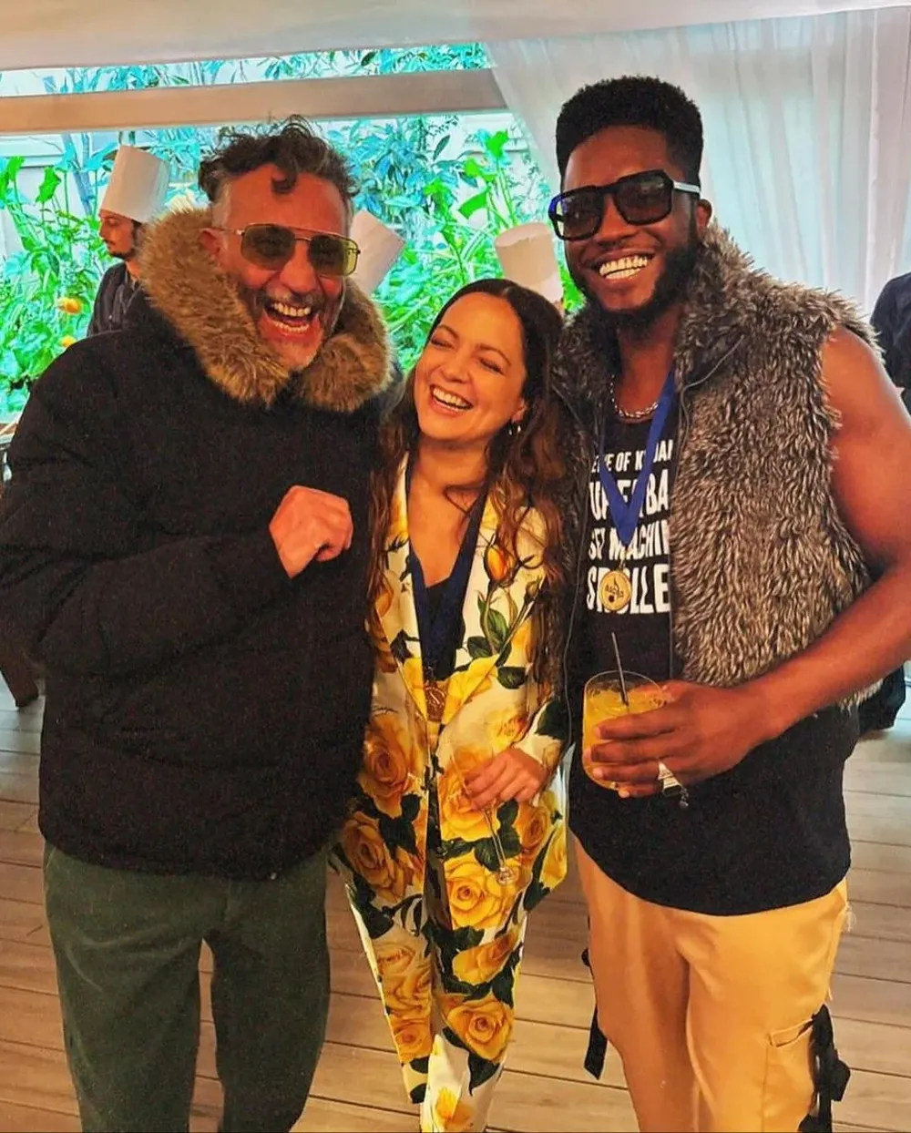 Fito Páez junto a Natalia Lafourde y Cimafunk