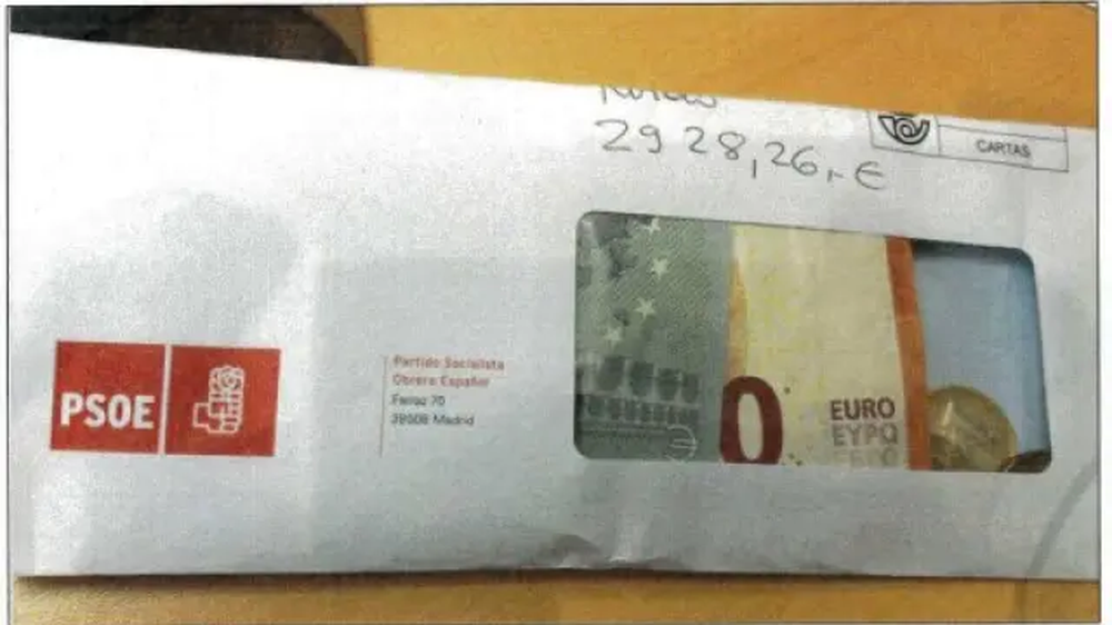 La UCO revela que el PSOE entregó sobres con dinero en efectivo a Ábalos y Koldo.&nbsp;