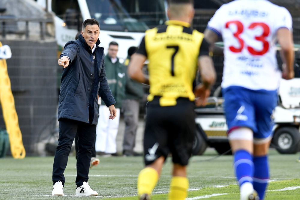 Pablo Peirano en el cl&aacute;sico entre Pe&ntilde;arol y Nacional&nbsp;
