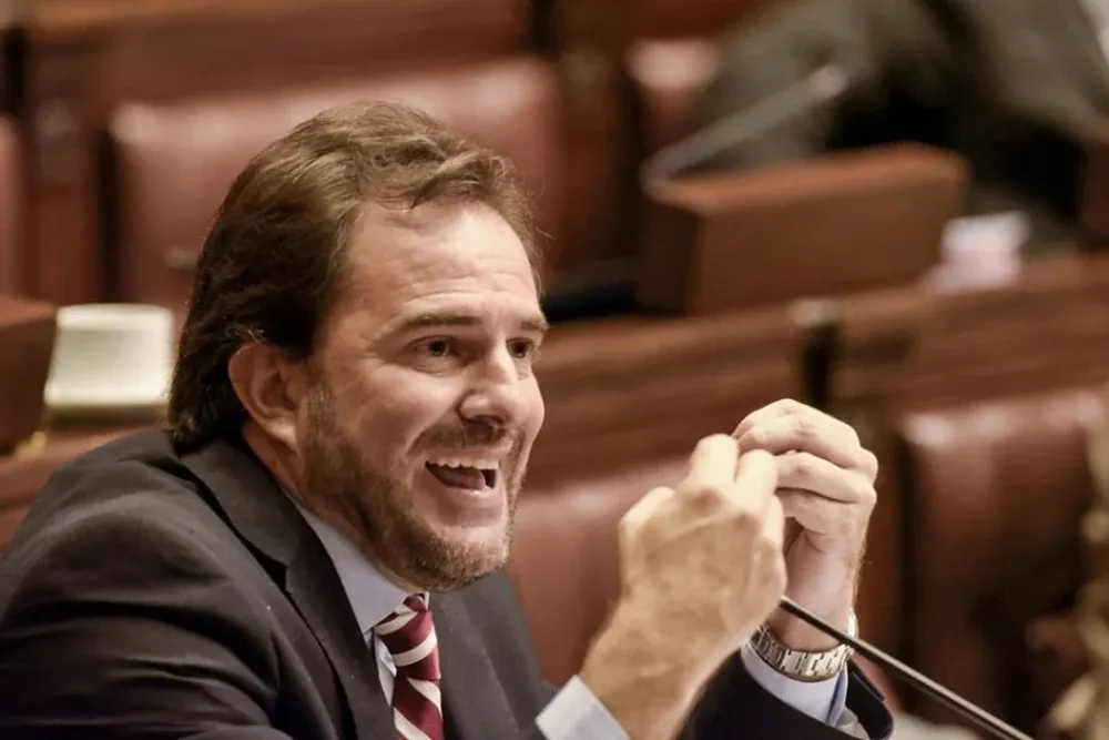 Diputado colorado Germán Cardoso