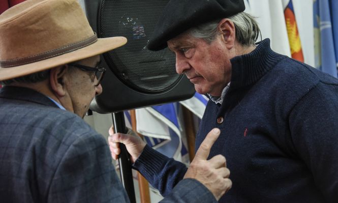 Guillermo Besozzi en el Congreso de Intendentes. Archivo