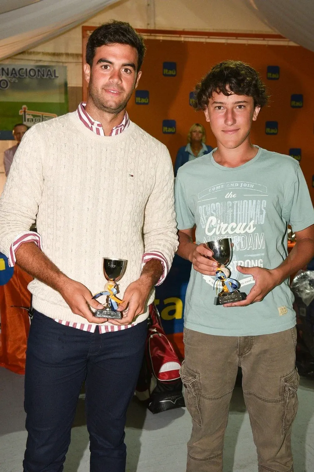 Agustín Tarigo y Joaquín Bialade