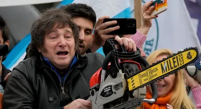 La motosierra en la campaña