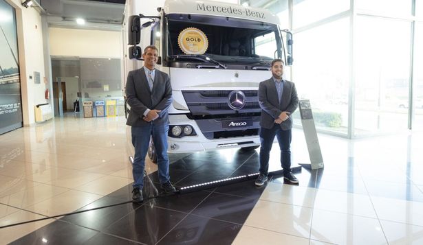 Autolider Uruguay, de Inchcape, premiada por Daimler Trucks & Buses Latin America en Programa de evaluación de excelencia.