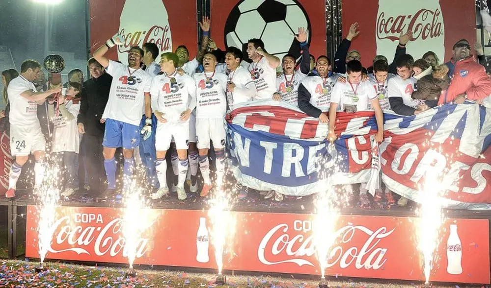 Nacional festejó el 45º Campeonato Uruguayo en su historia