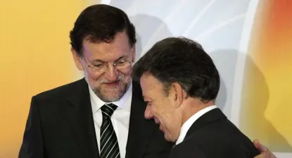 Rajoy y Santos
