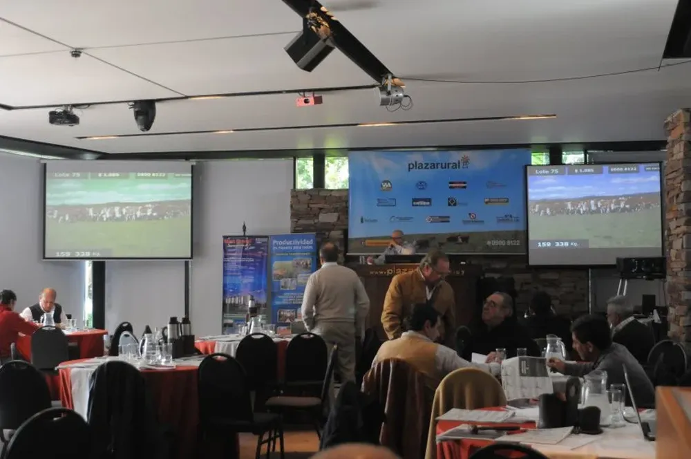 El remate se realizó este miércoles y jueves en el hotel Cottage