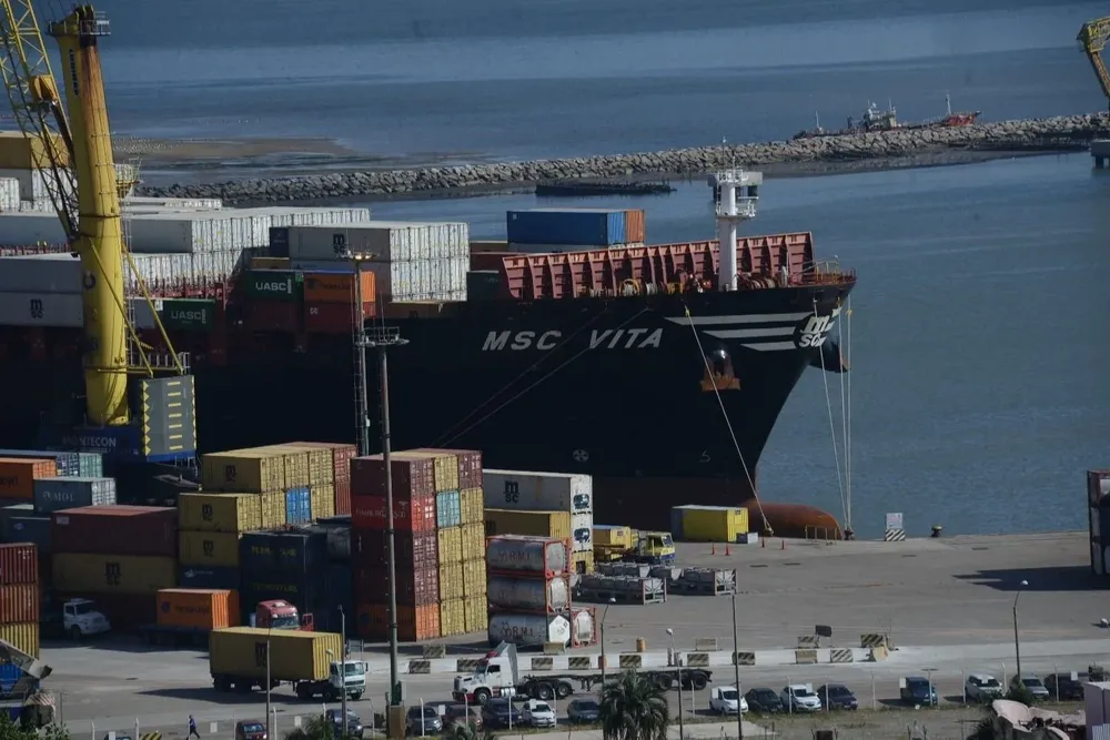 Las exportaciones de bienes mostraron un fuerte dinamismo en 2021.