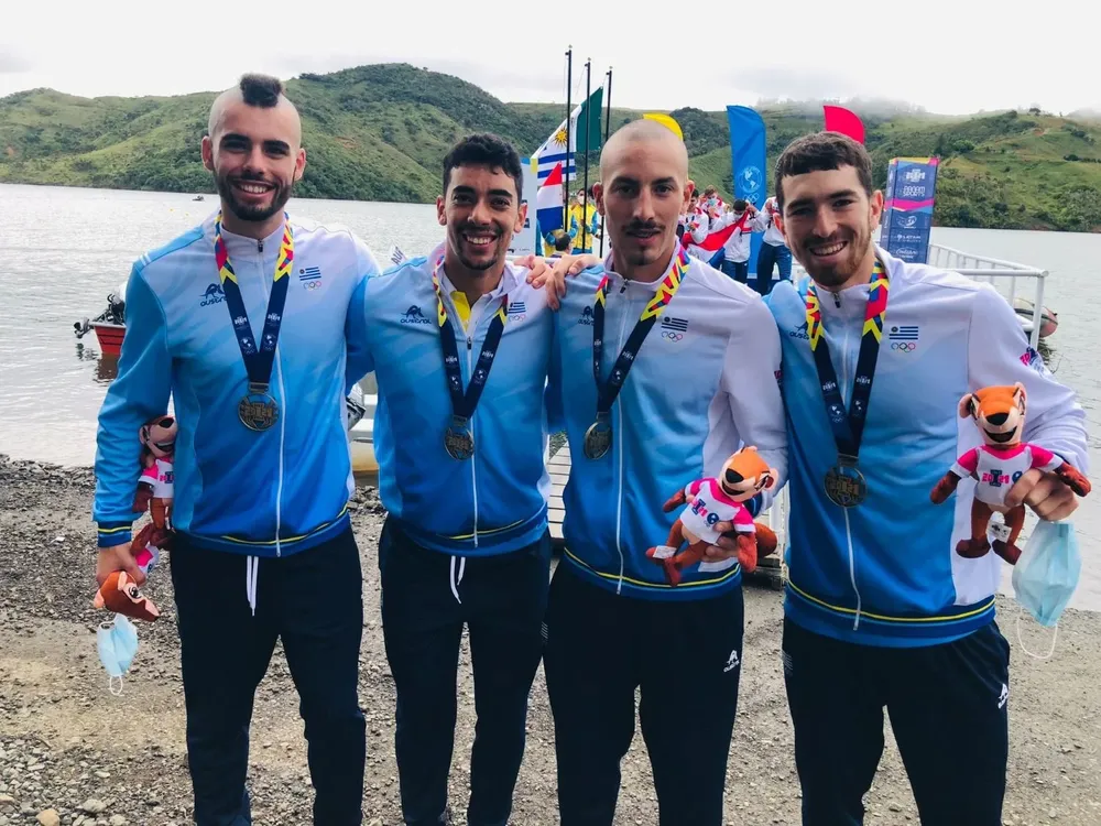 La cuarteta conformada por Martín Zócalo, Felipe Klüver, Eric Seawright y Leandro Rodas