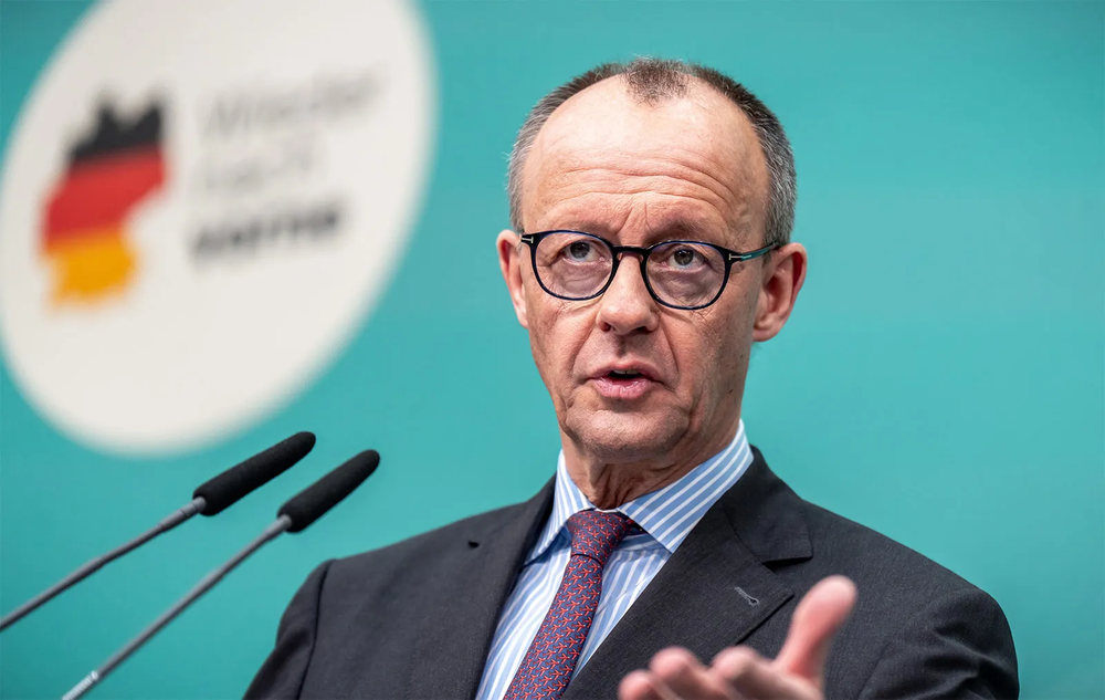 El Canciller alemán, Friedrich Merz.