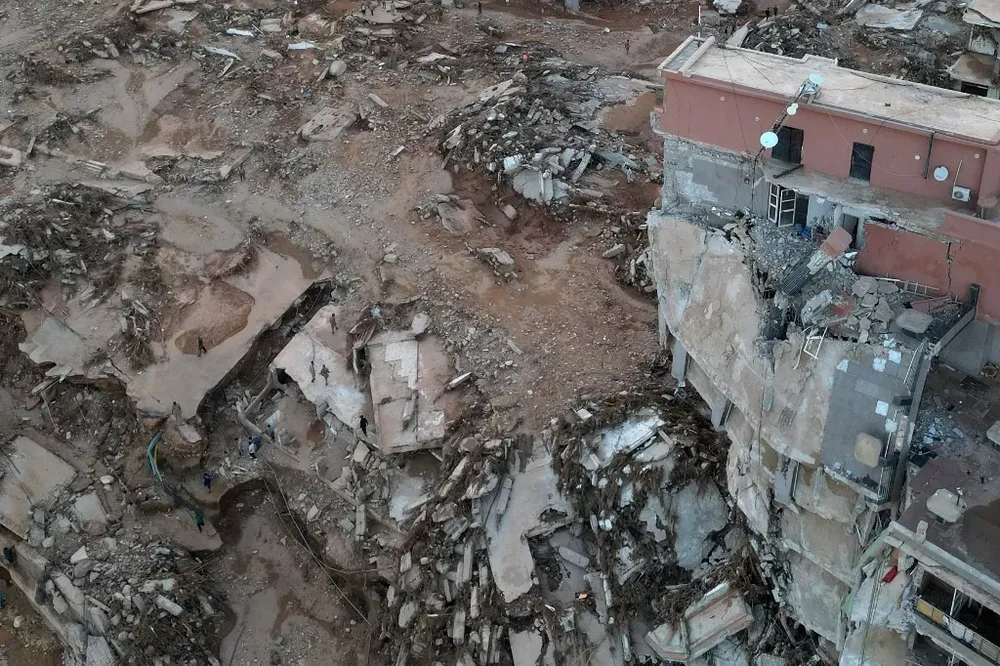 La Cruz Roja calificó el desastre como una calamidad de proporciones épicas