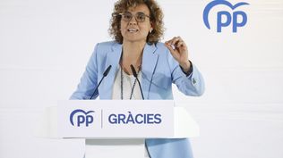 La candidata del PP a las elecciones europeas, Dolors Montserrat.