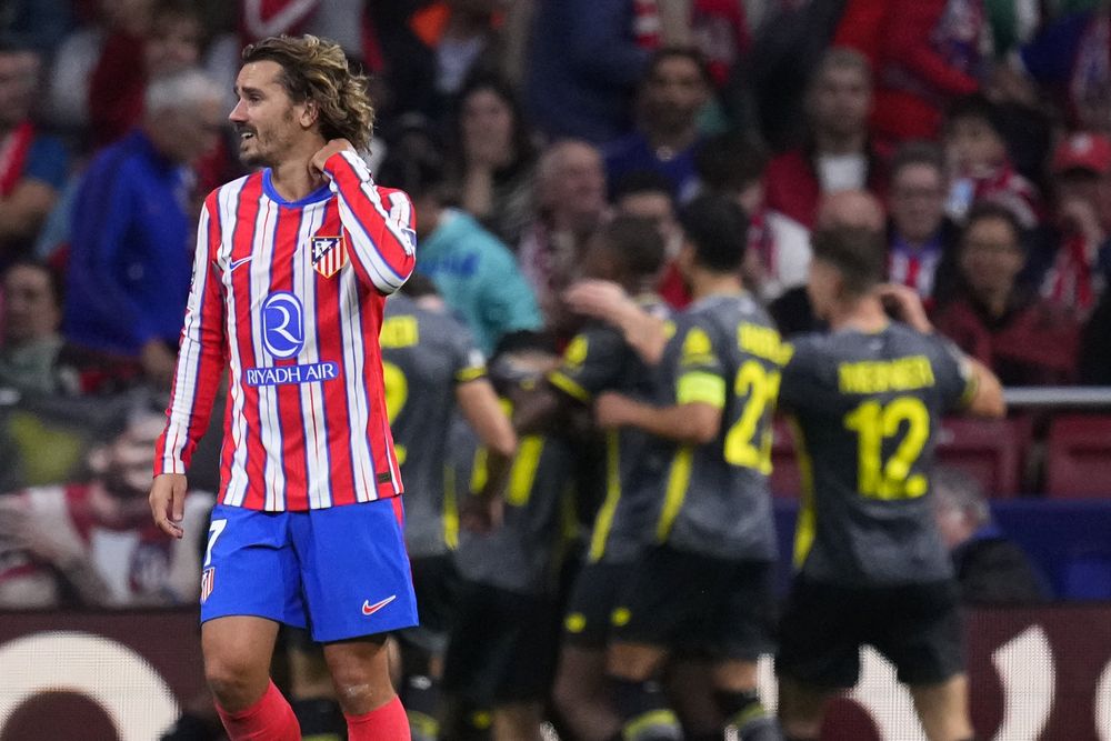 Otro paso en falso del Atlético de Madrid.