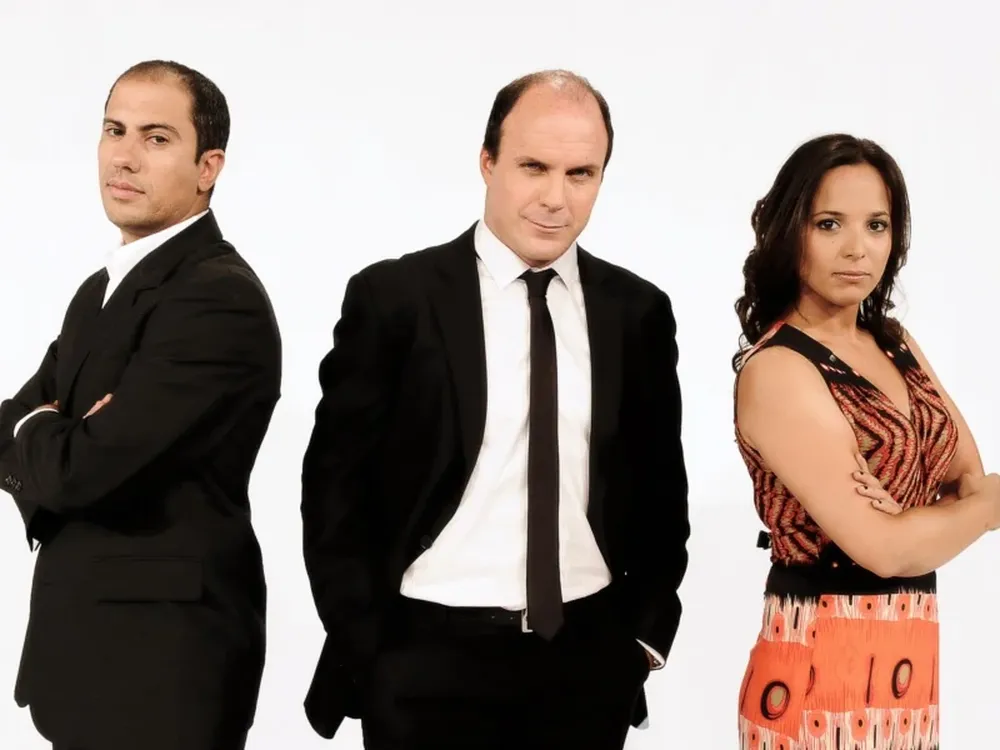 Cécar Bianchi, Ignacio Álvarez y Patricia Madrid, el equipo de Santo y seña